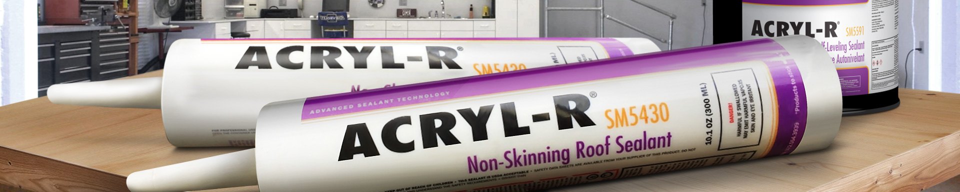 Acryl-R™ | Seam & Glazing Sealants - CAMPERiD.com